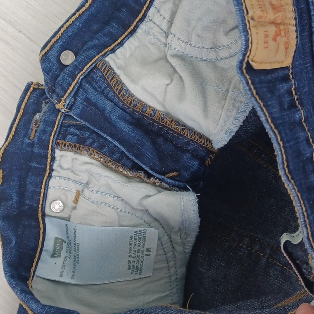 ♥️Bundle Only♥️ LEVI'S 512 SLIMMING BOOTCUT STRETCH JEANS SZ 6M - Picture 9 of 11